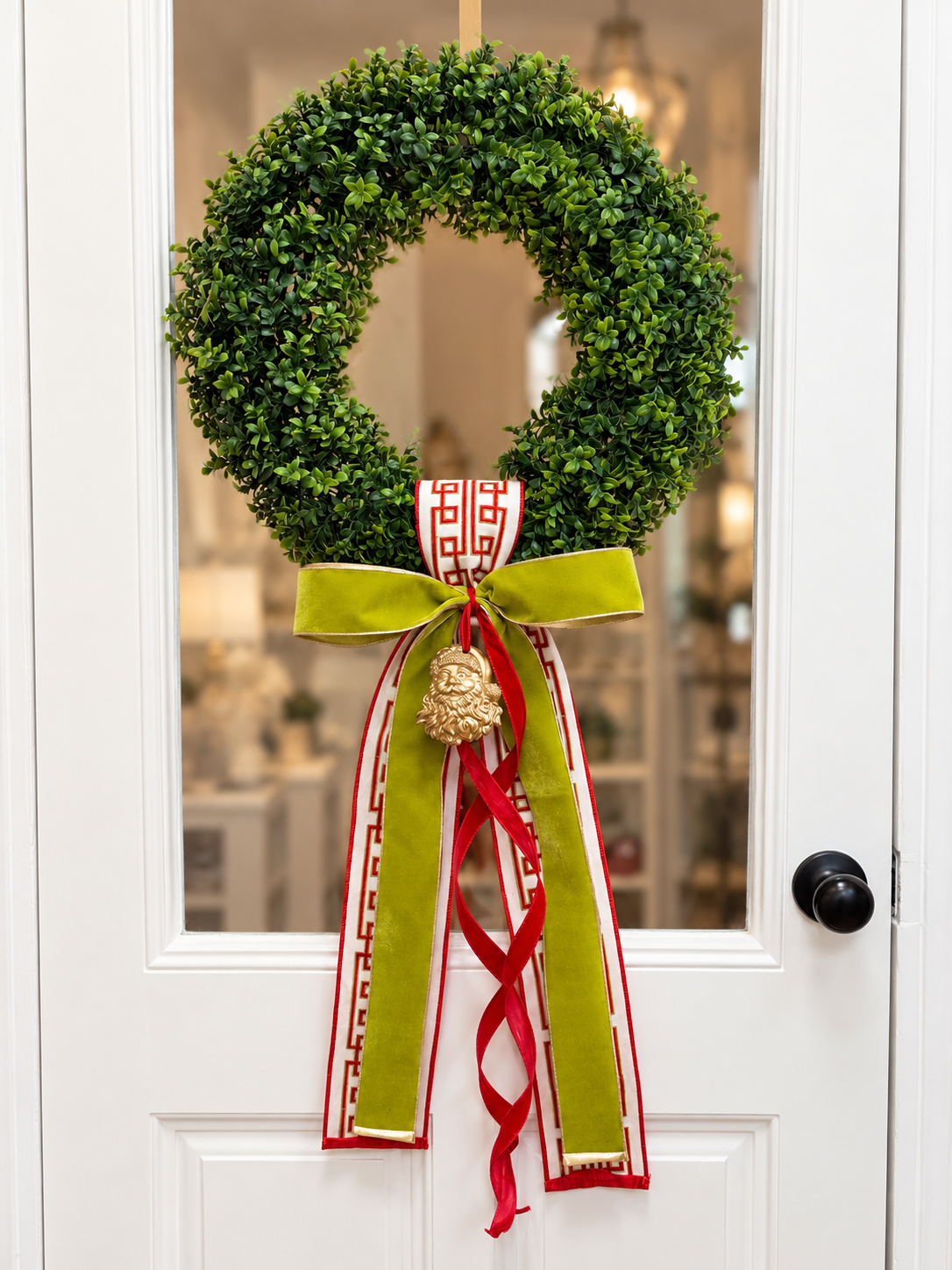 The Christmas at Maison Rouge Bow Sash