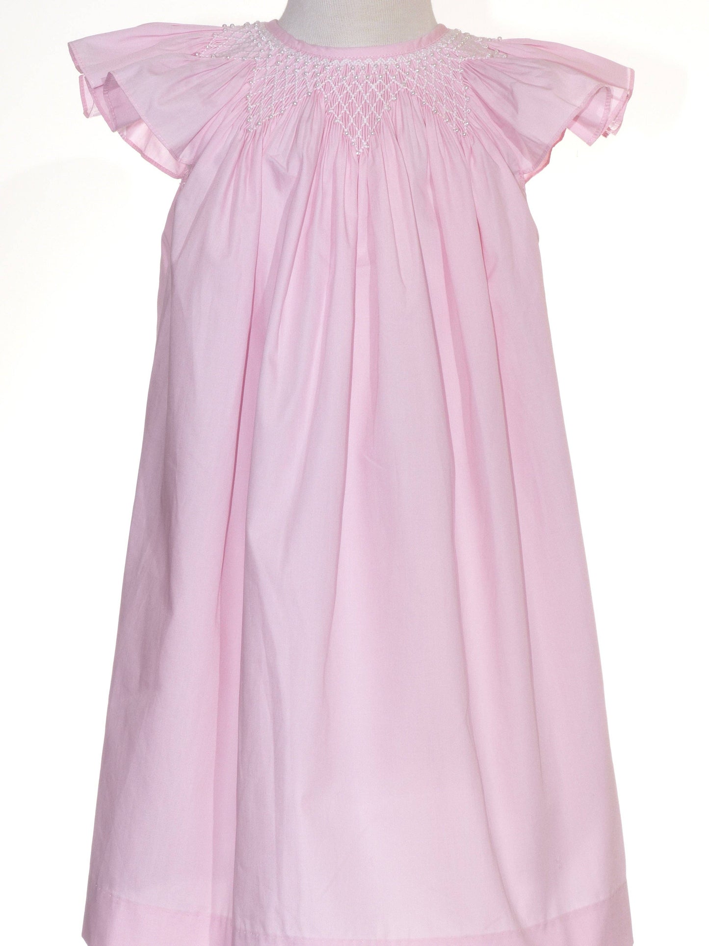 Blush Pearl Bishop Dress