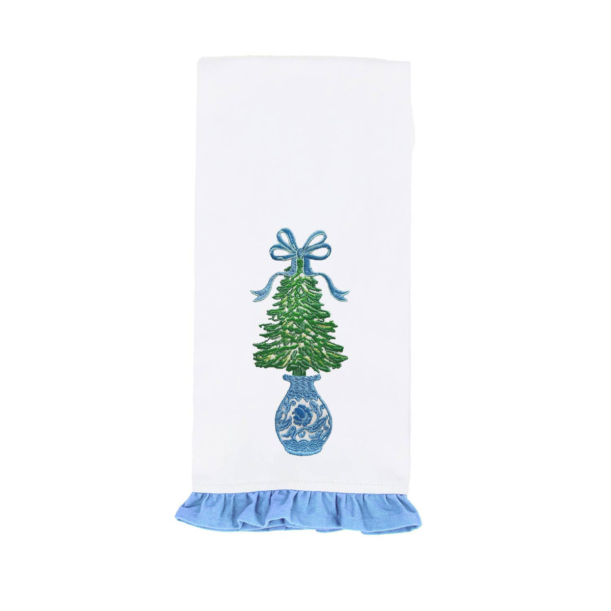 Tea Towel Winter Pines Tree