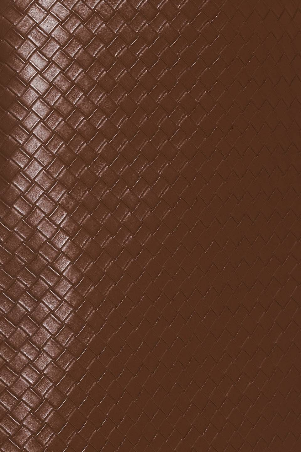 Brown Faux Leather Skort