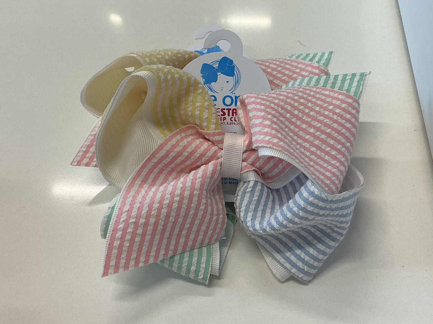 Color Block Bow