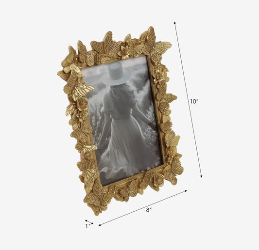 Gold Butterfly Frame 5x7