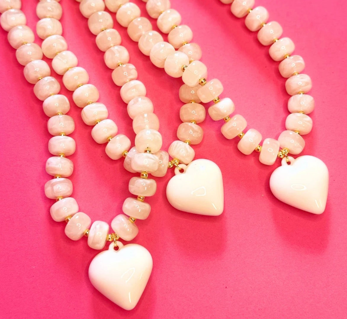 Sheila Heart Necklace