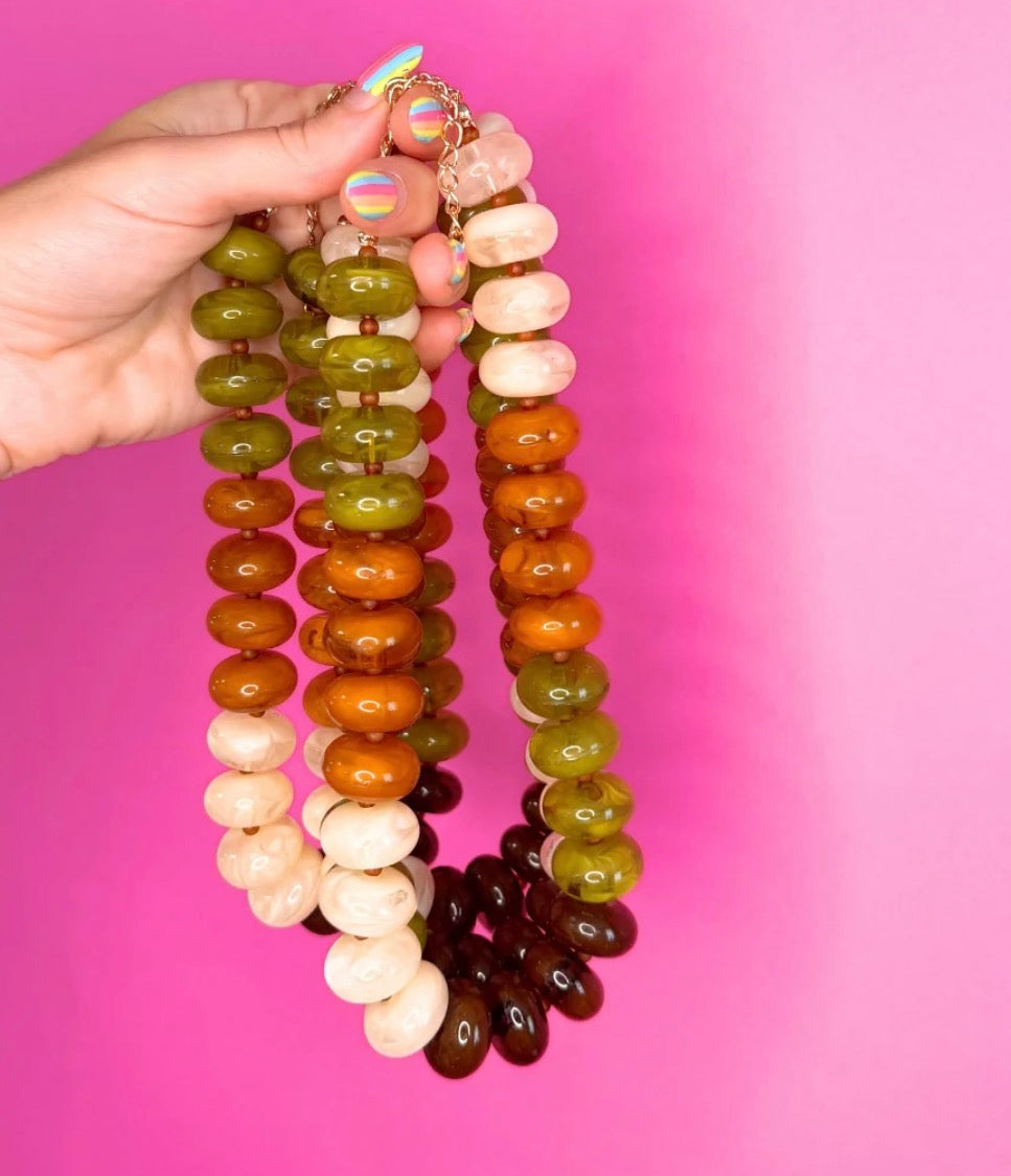 Fall Scarlett Necklace