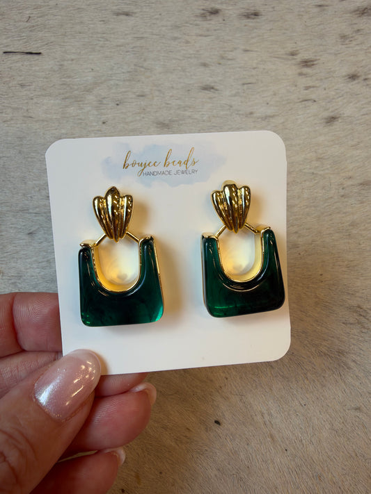 The Jade Drop Earring