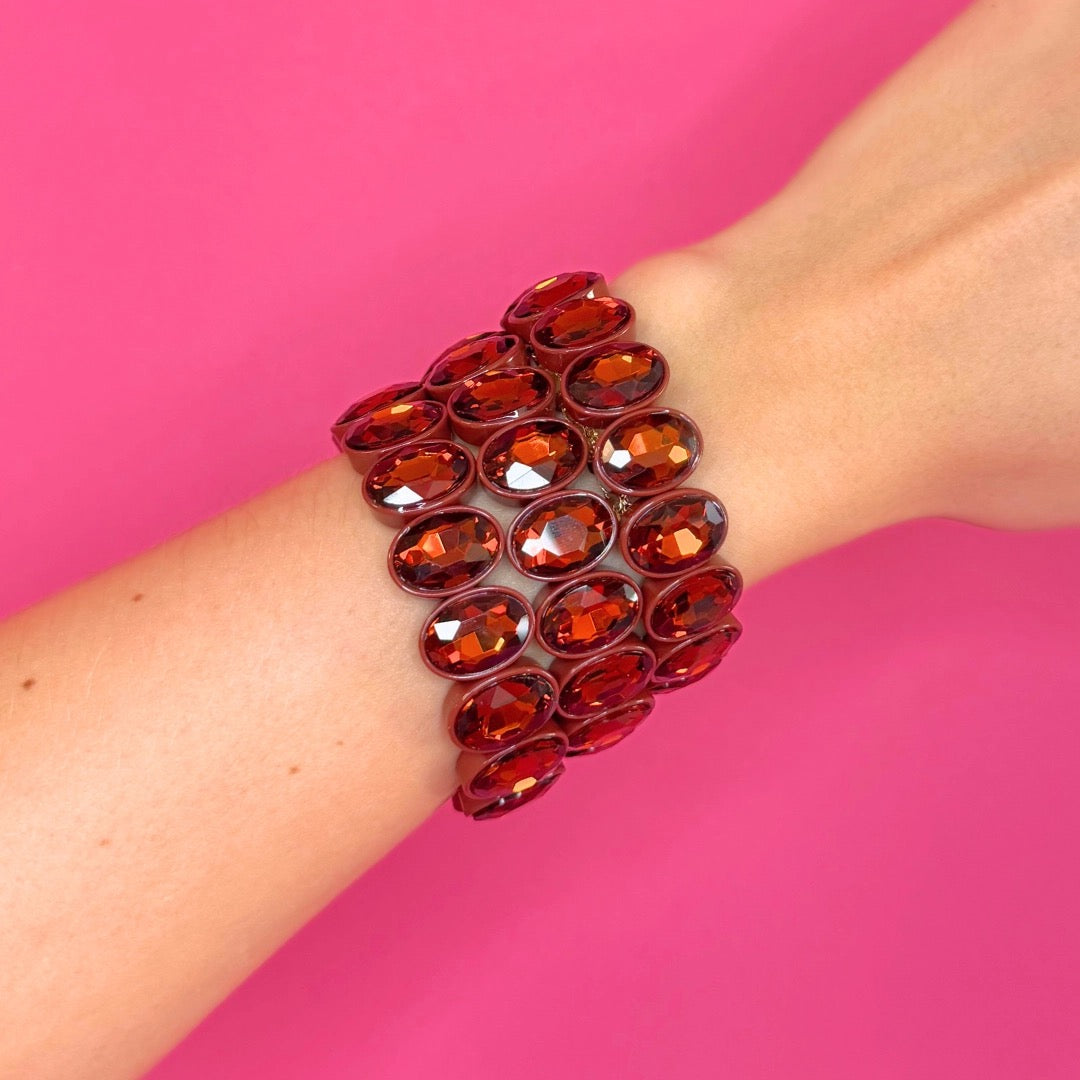 Fall Everleigh Bracelet- Amber