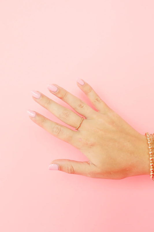 Beaded Blondes Beaded Band Ring