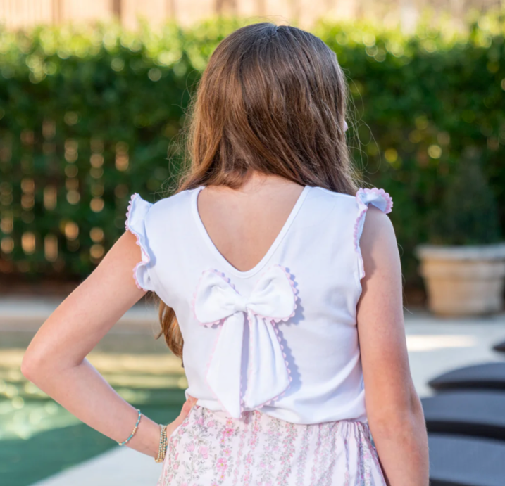 Bev Bow Back Knit Top