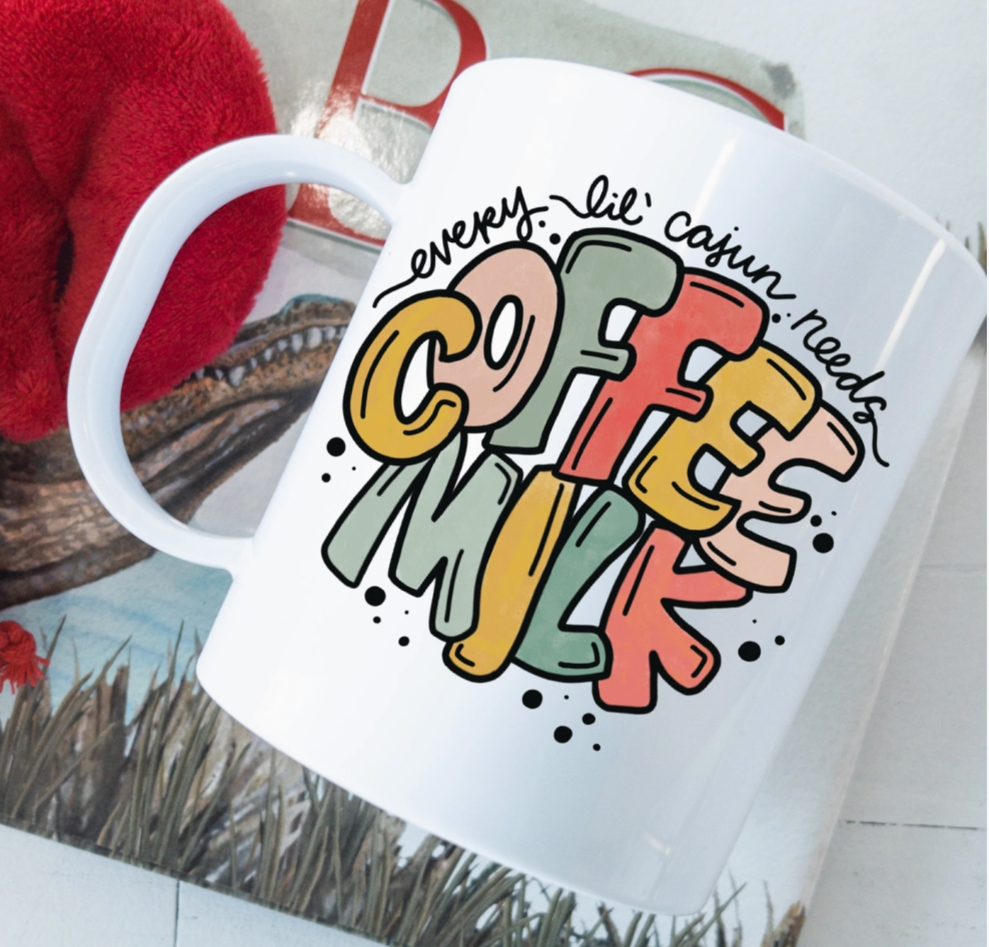 Coffee Milk Shatterproof Mug