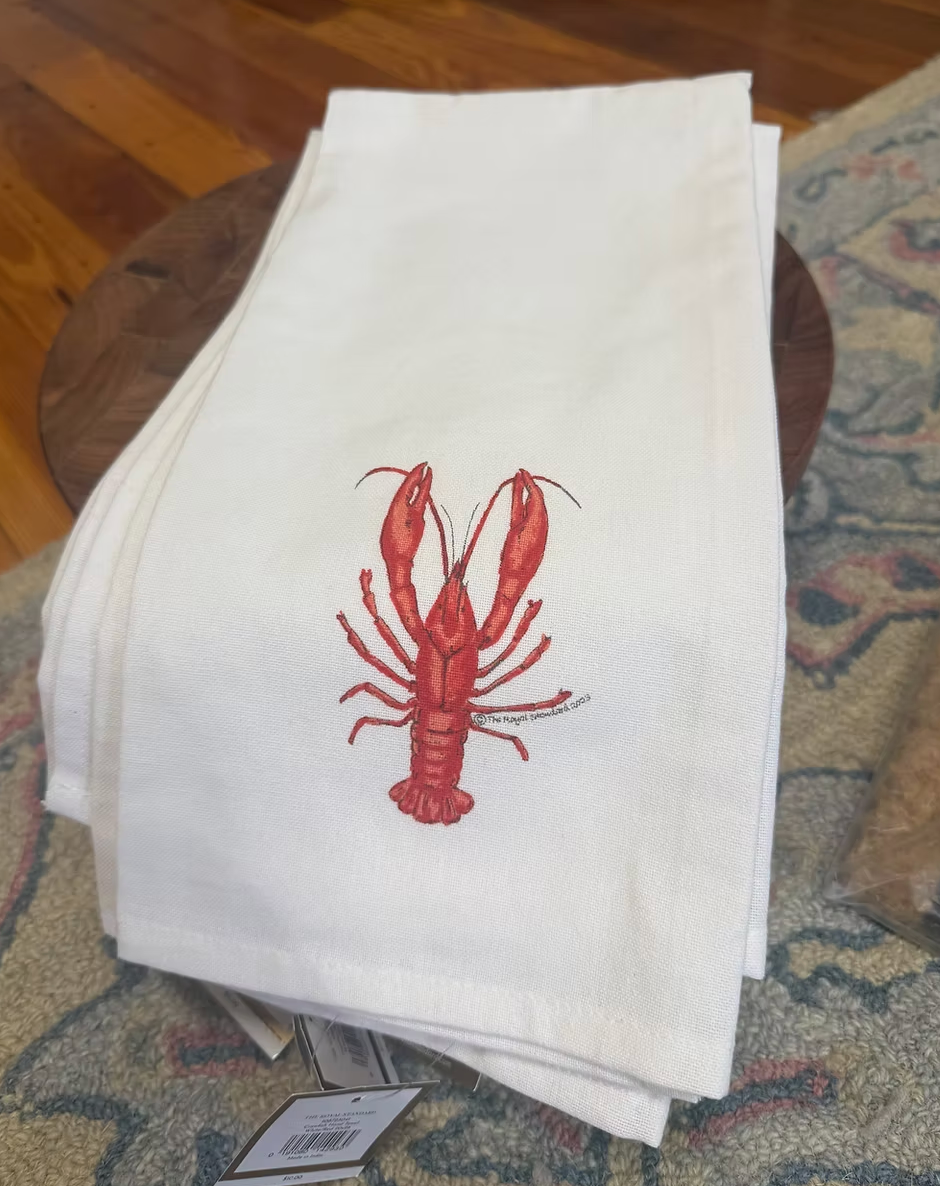Crawfish Hand Towel