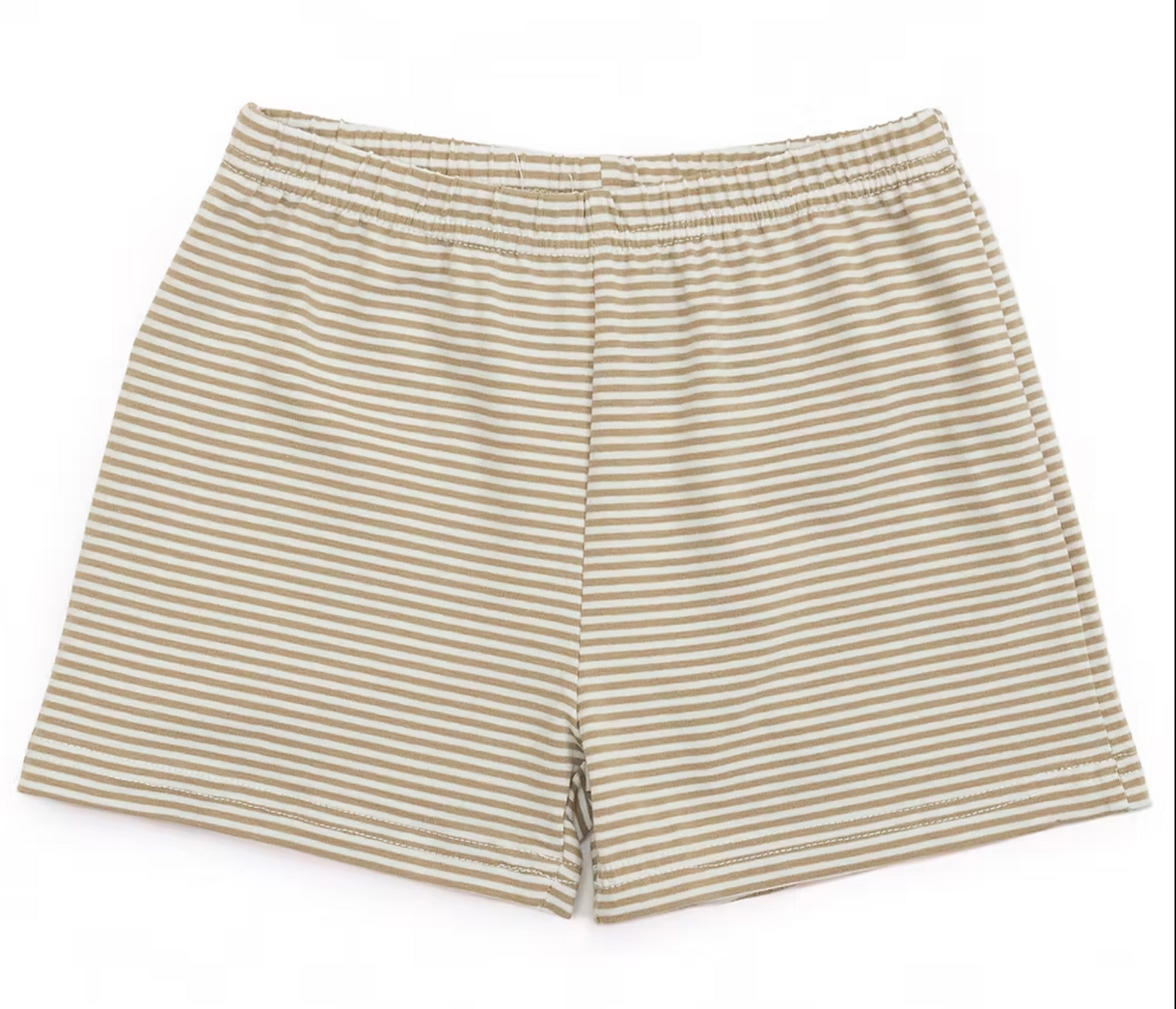 Khaki Stripe Shorts
