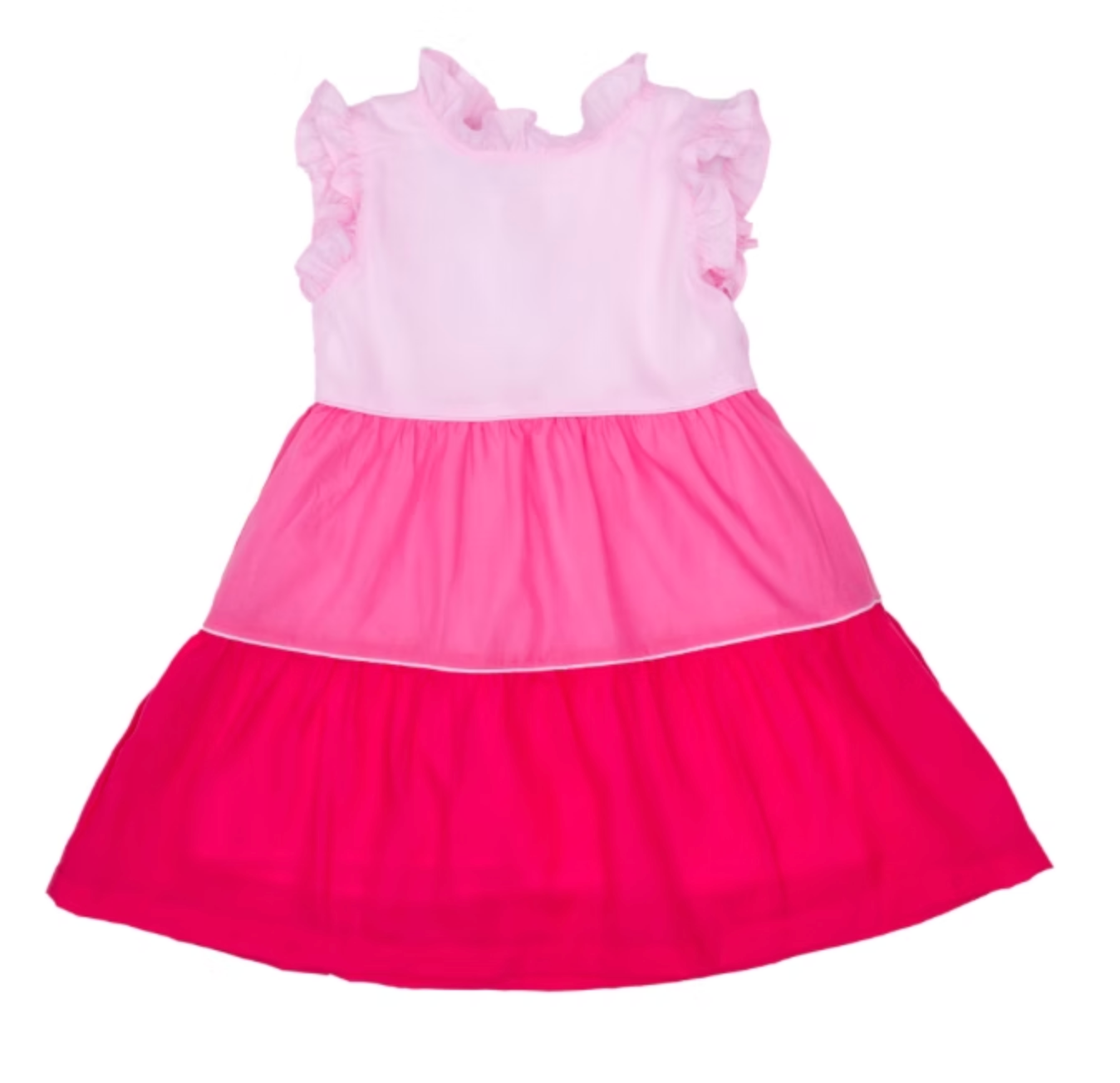 Pink Tiered Dress