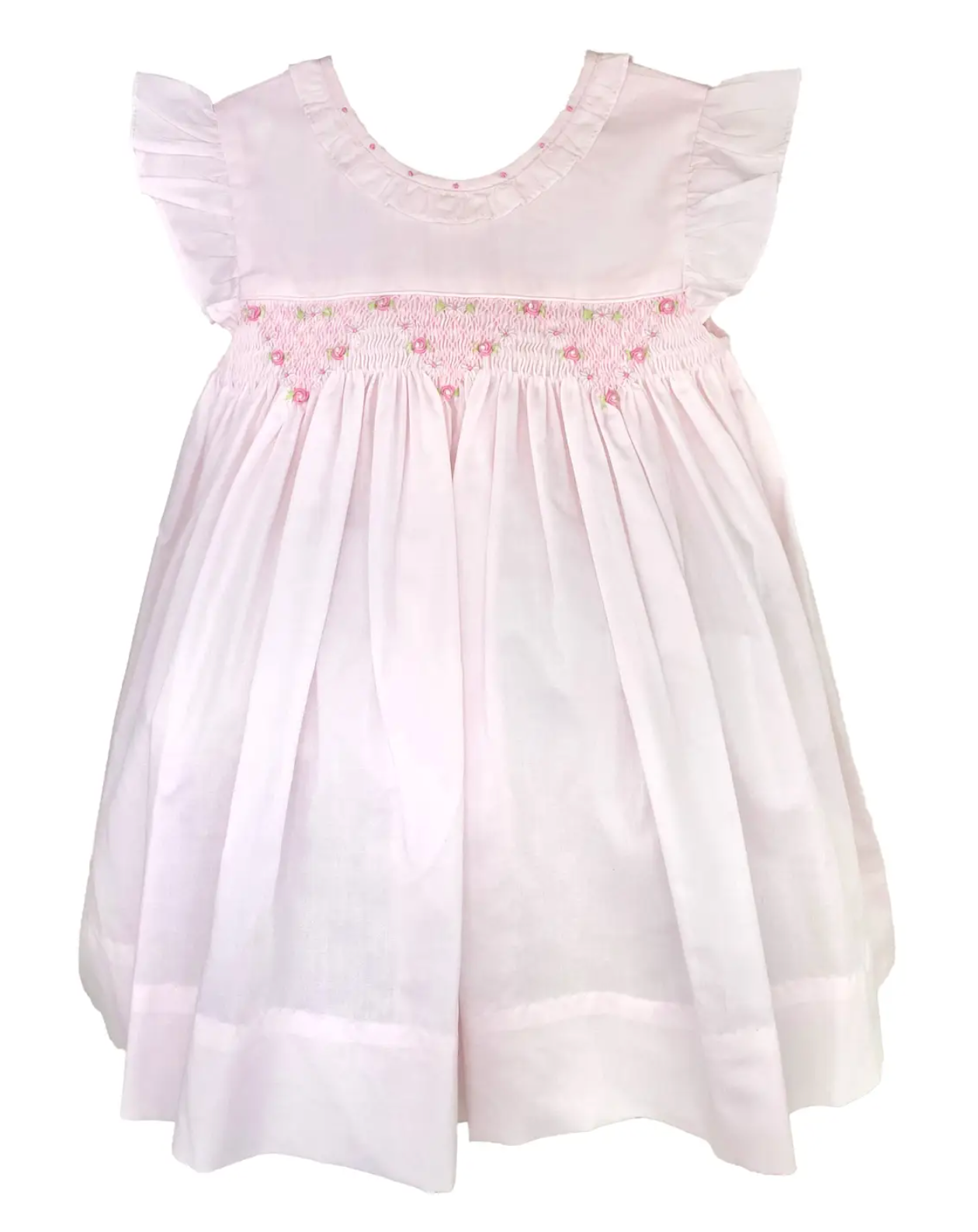 Rose Smocked Waist Dress