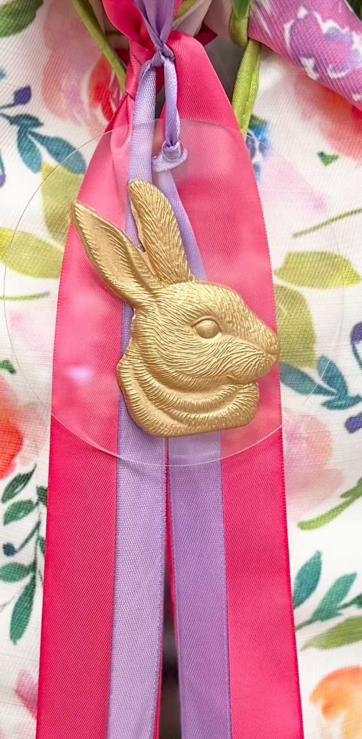 Round Bunny Charm