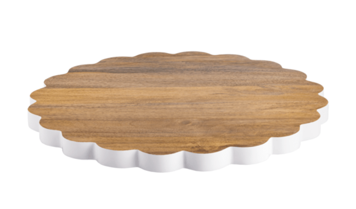 Scalloped Lazy Susan