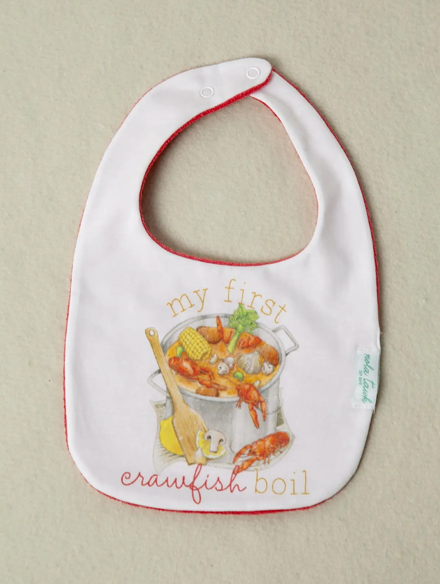 My First Crawfish Boil Bib
