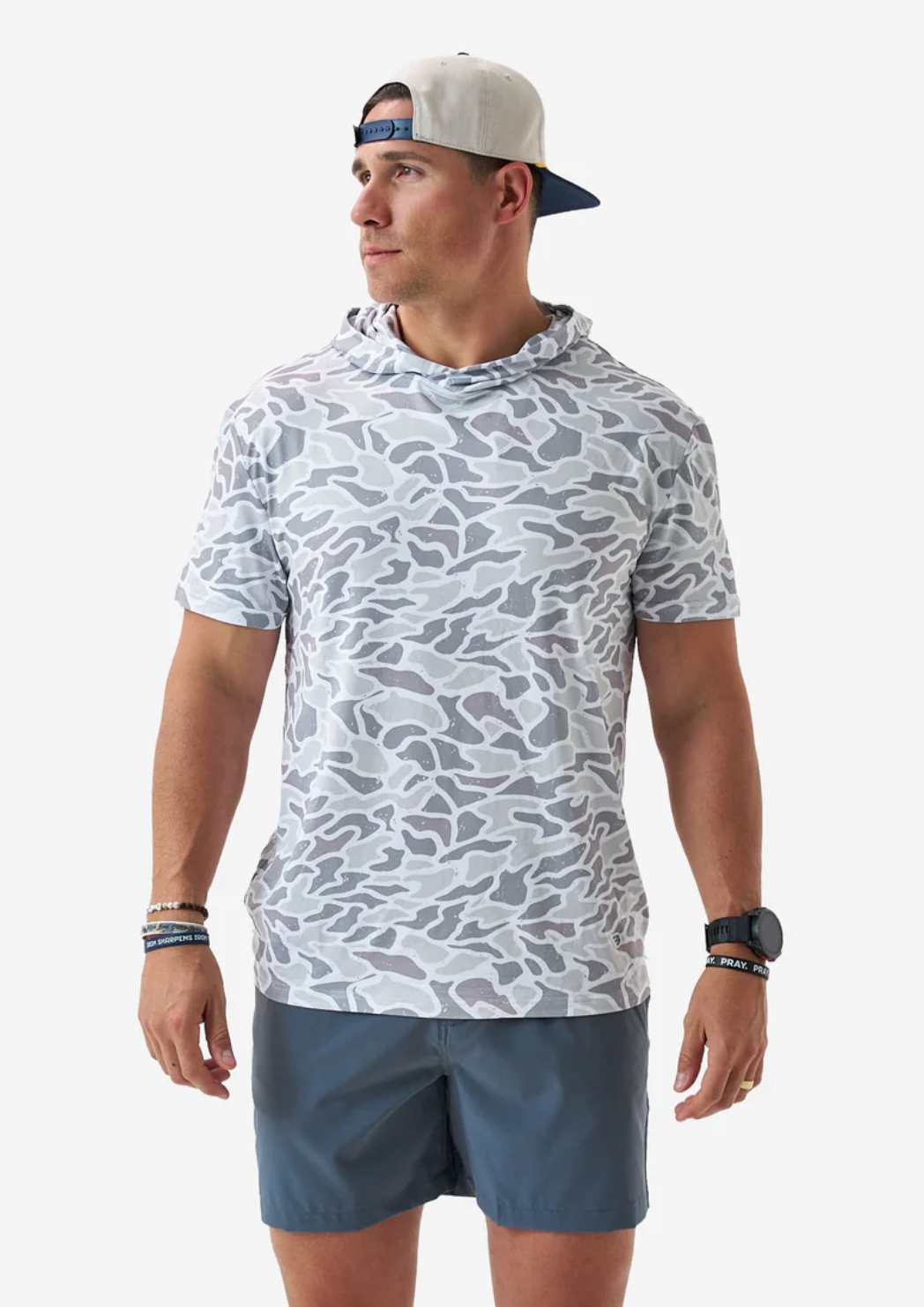 Burlebo Short Sleeve Performance Hoodie