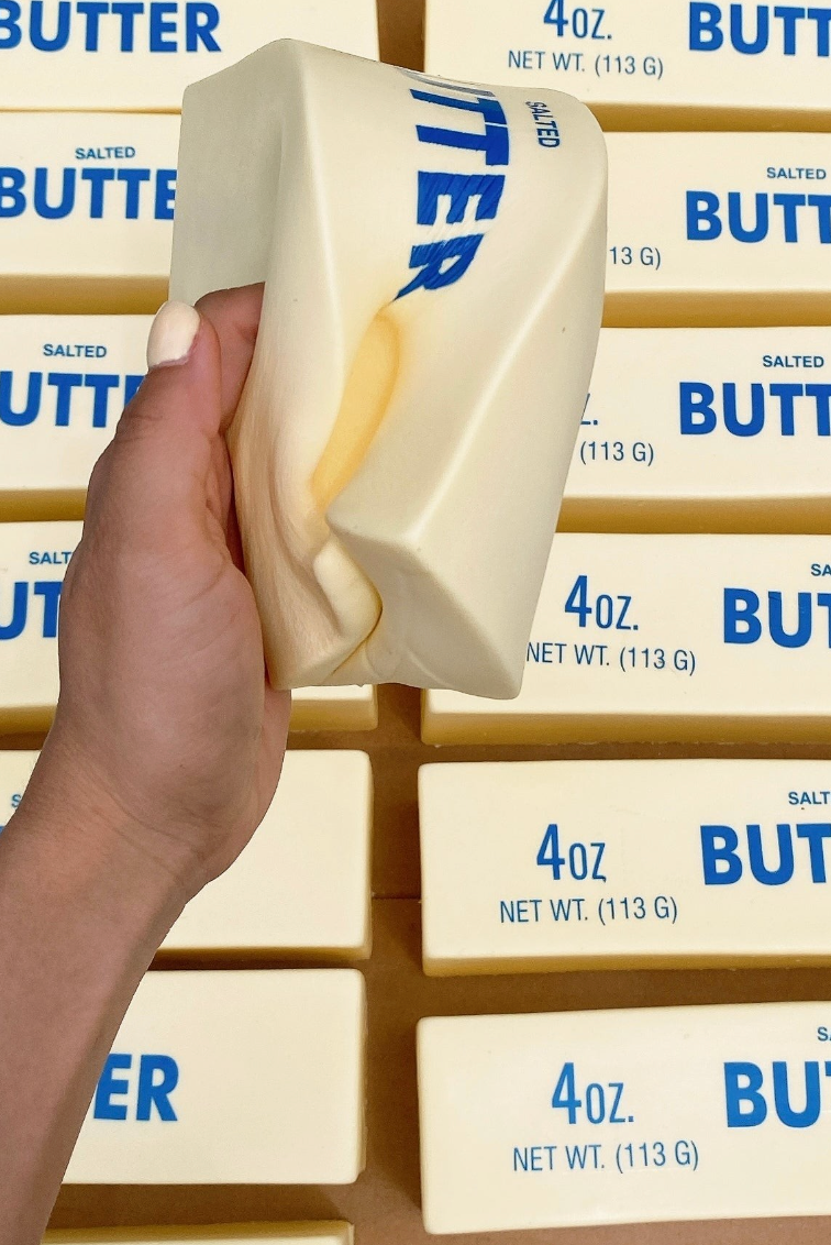 Large Butter Stick Squishy