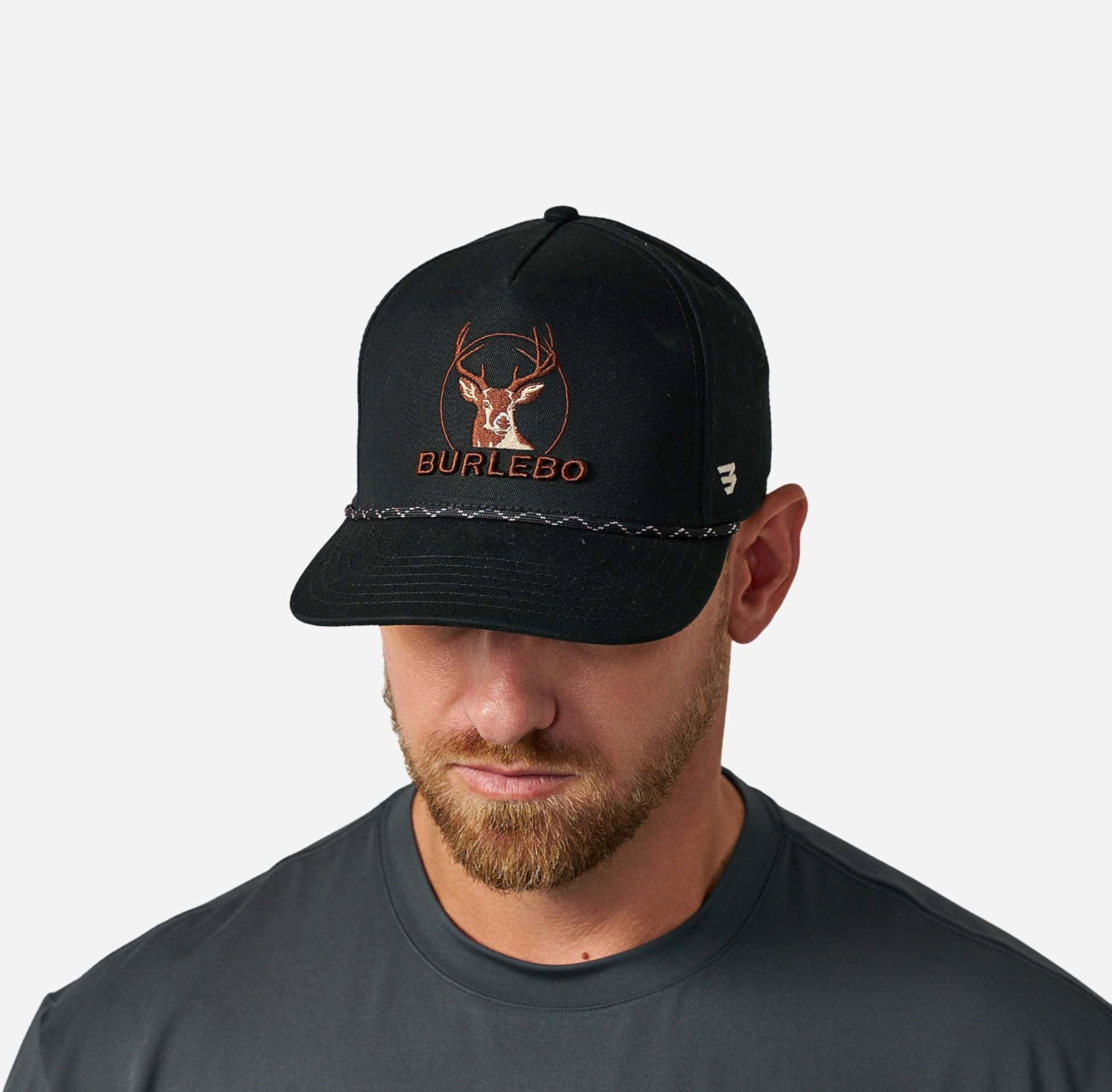 Burlebo Adult Black Buck Cap