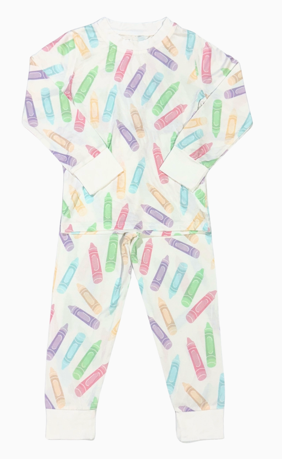 Crayon Bamboo 2pc Bamboo PJs