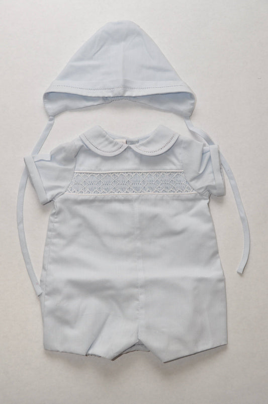 Boy's Smocked with Cap
