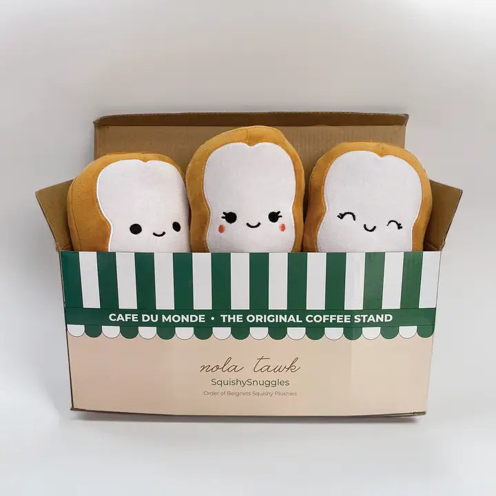 Beignets Squishy Snuggles - Set of 3