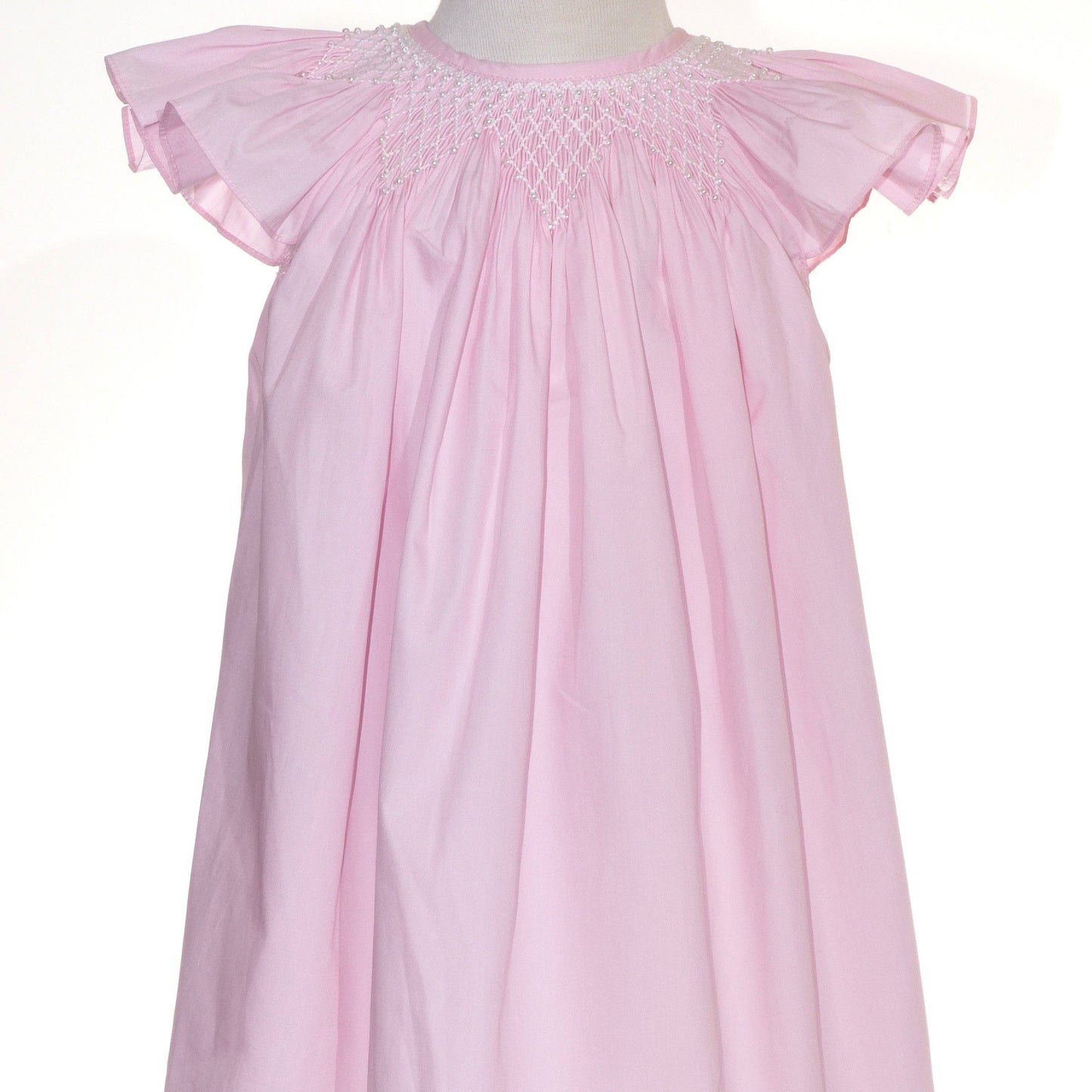 Blush Pearl Bishop Dress