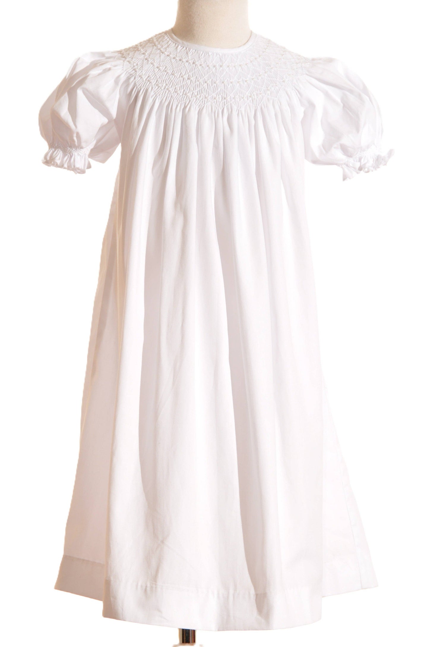 Pearl Keepsake Bishop Dress