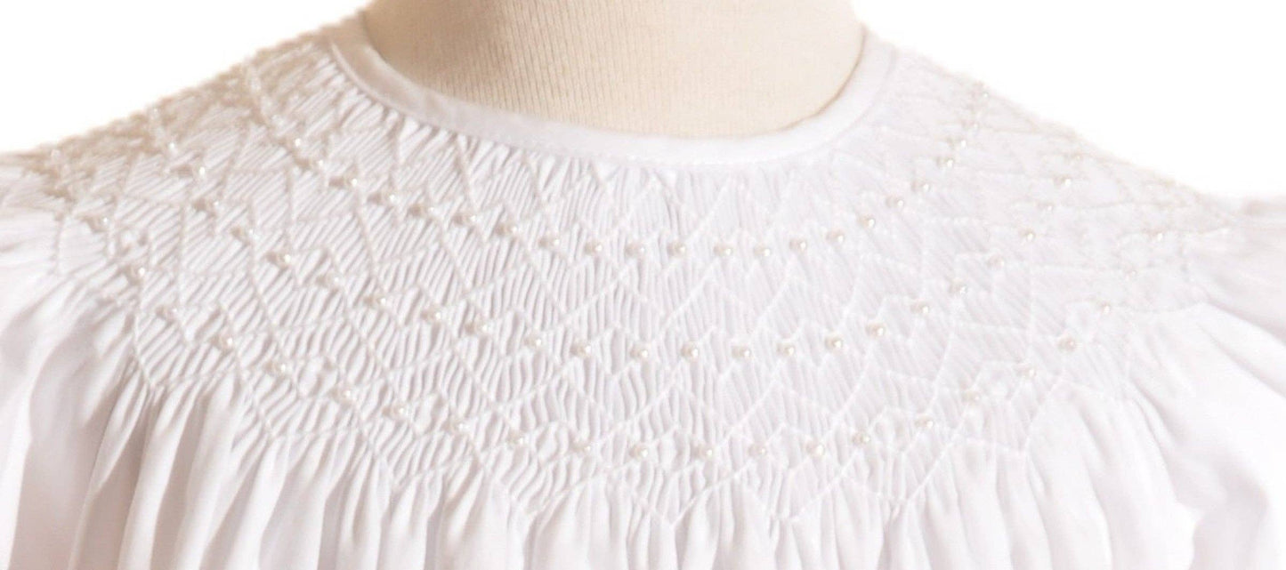 Pearl Keepsake Bishop Dress
