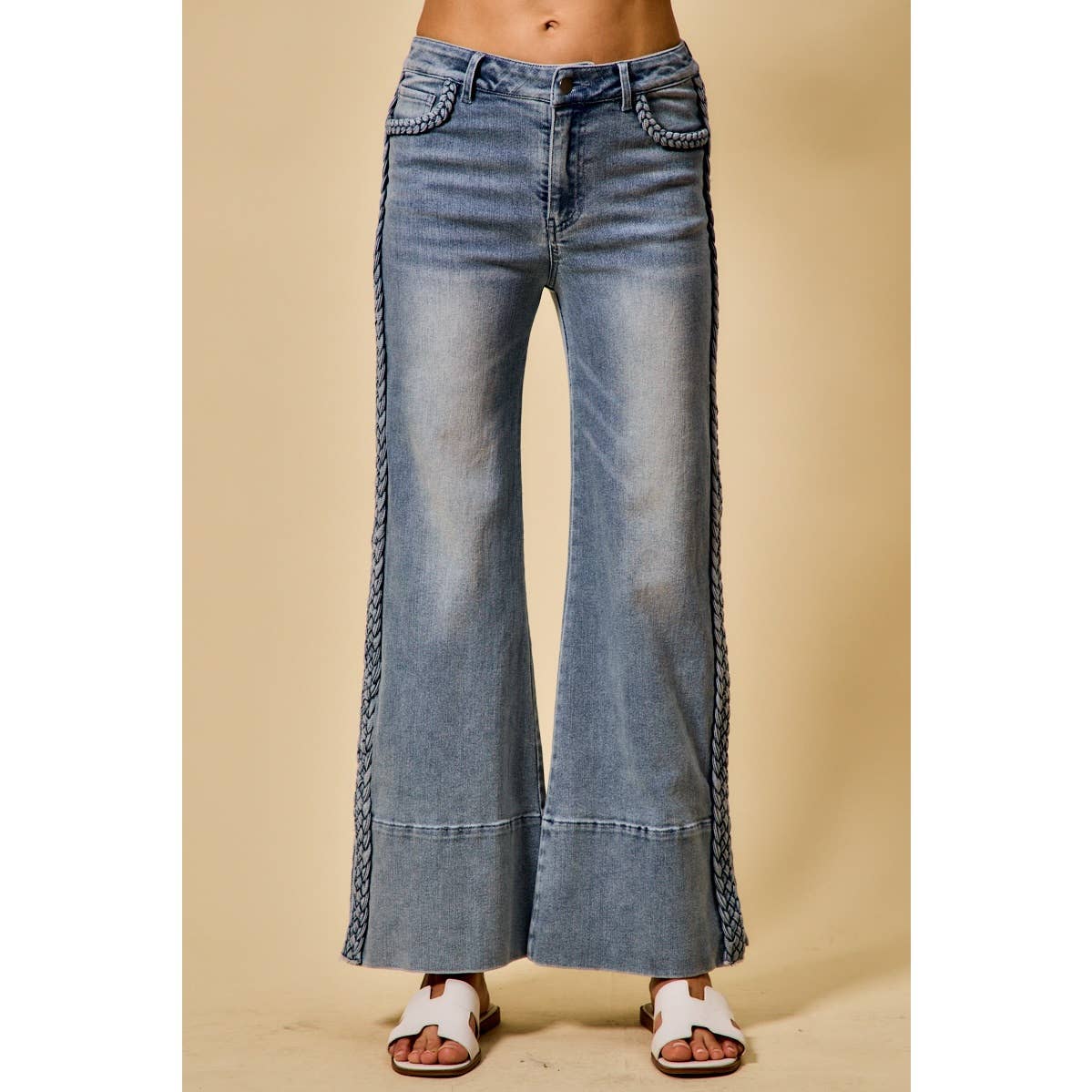 Braided Jeans