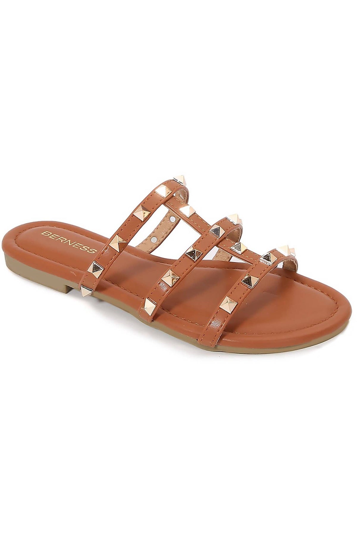 Studded Flat Sandal