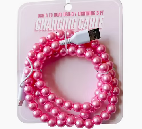 Beaded Charging Cord