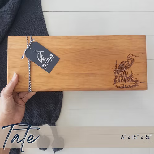 Blue Heron Cutting Board