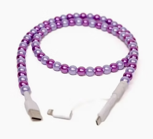 Beaded Charging Cord
