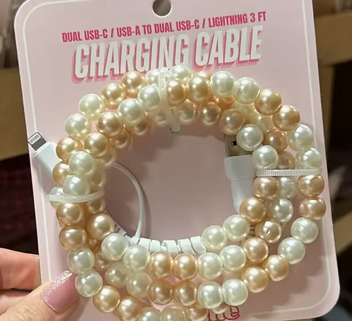 Beaded Charging Cord