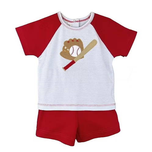 Baseball Shorts Set