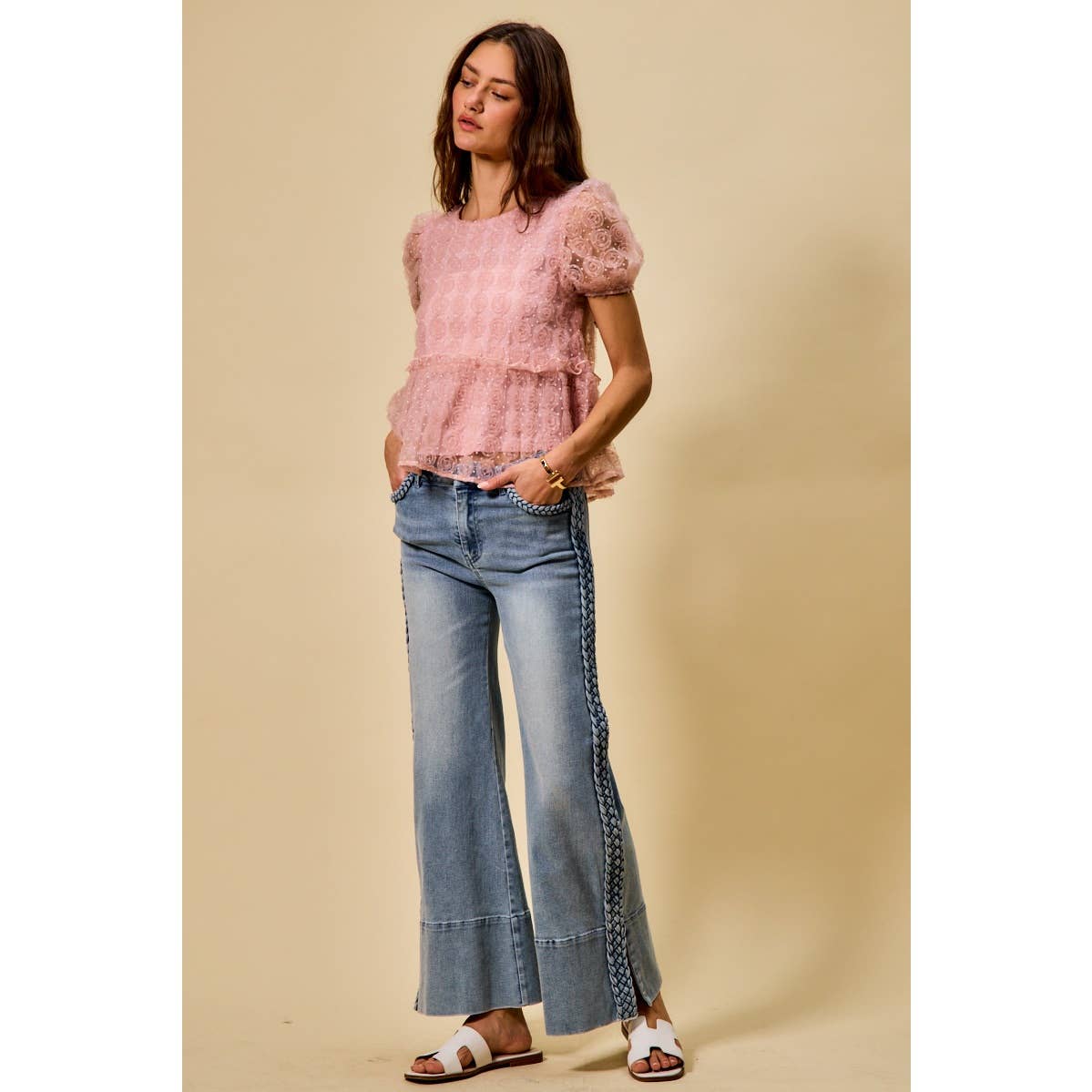 Braided Jeans