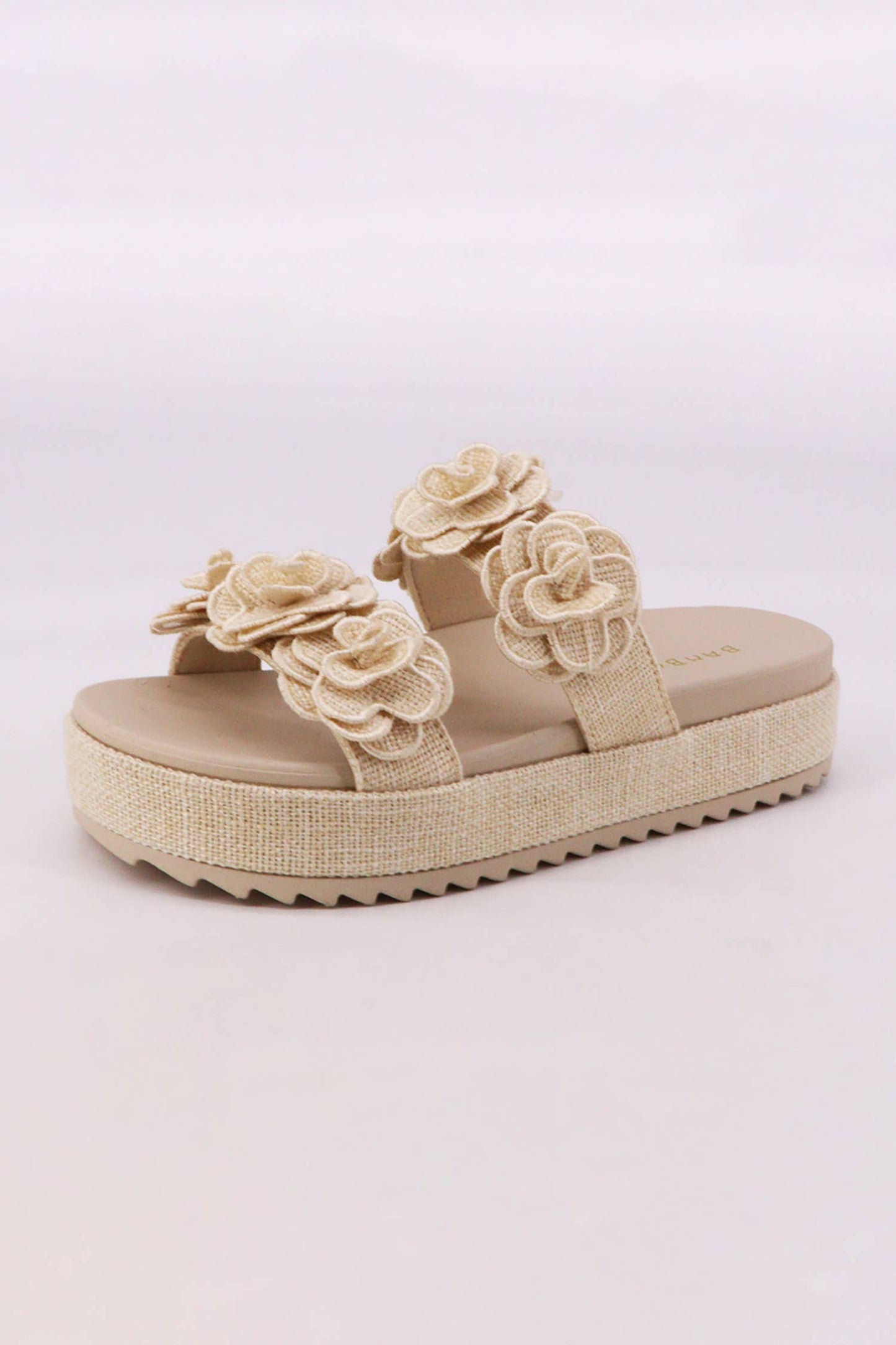 Floral Strap Platform