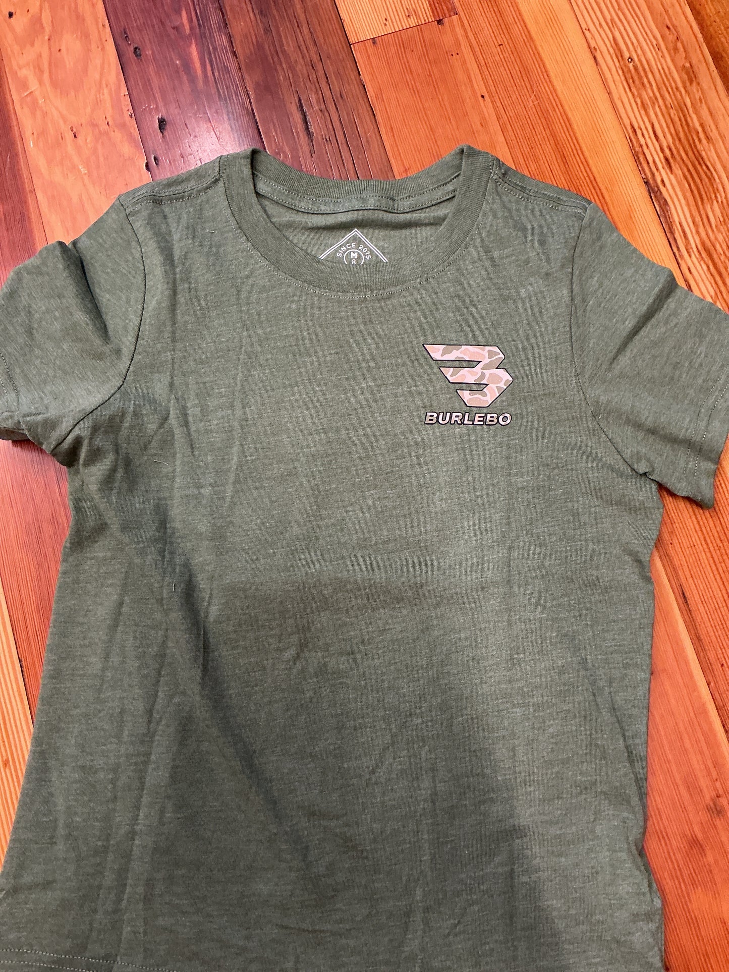 Burlebo Mallard Camo Dog Youth Tee