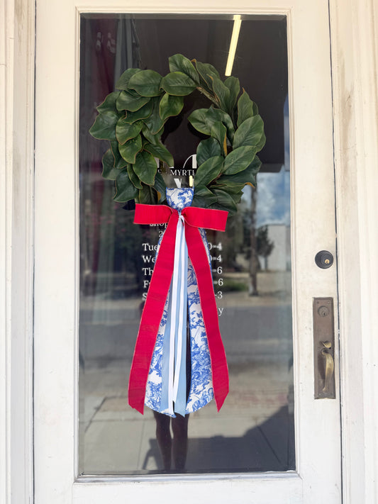 Americana Toile Sash- John Mark Ribbon