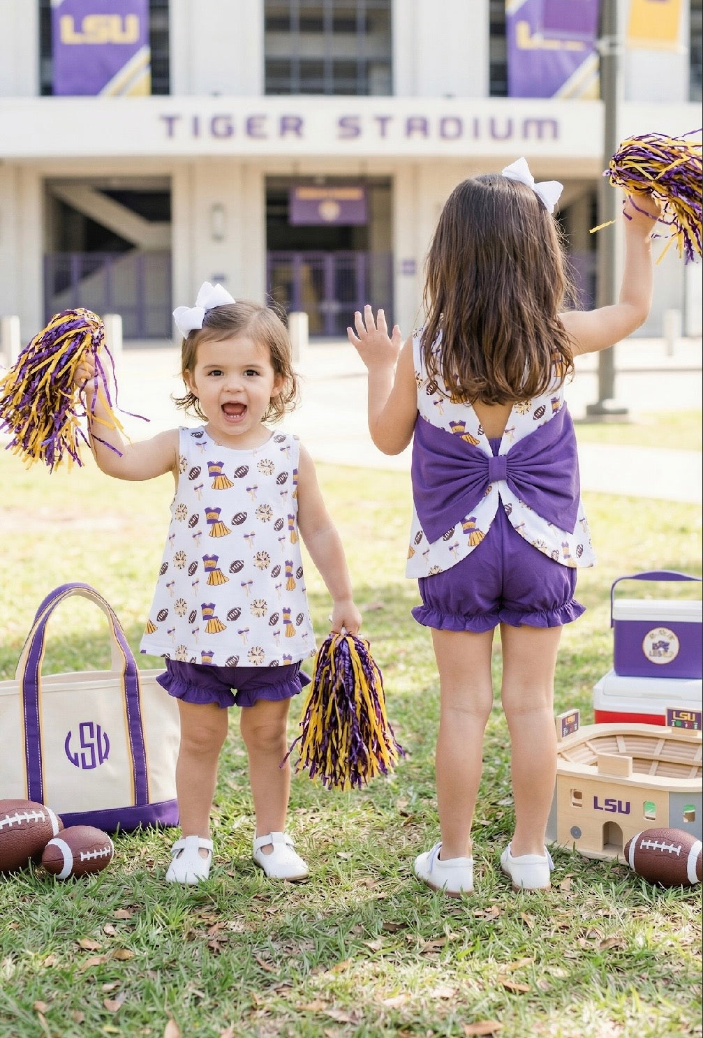 Game Day Bow Back Set