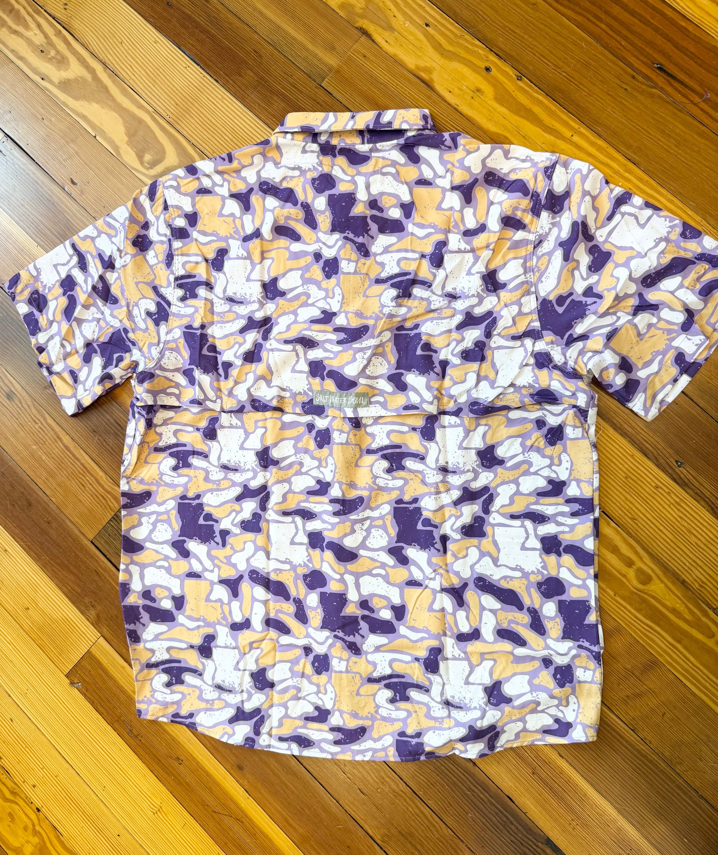 Adult Louisiana Camo Fishing Shirt