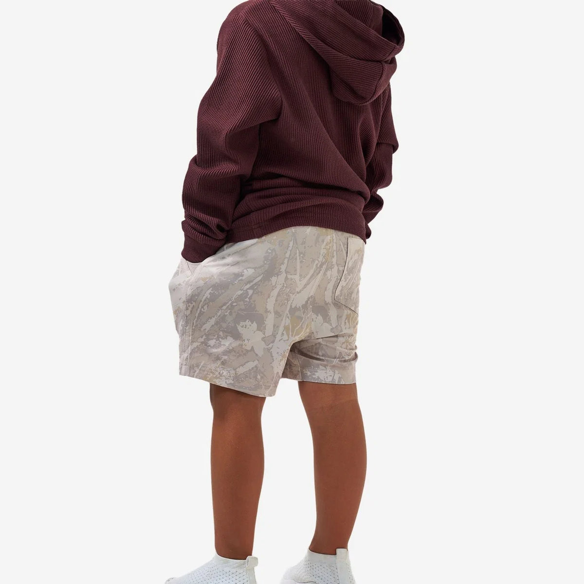 Burlebo Youth Athletic Short- Drifter Camo
