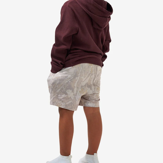 Burlebo Youth Athletic Short- Drifter Camo