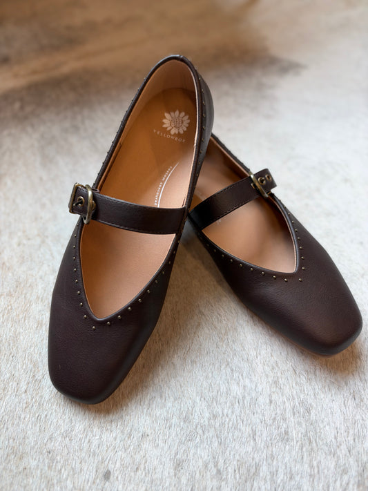 Carina - Chocoloate Brown Mary Jane