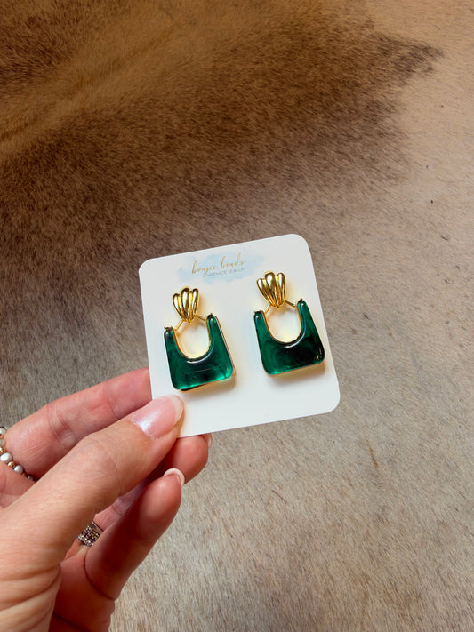 The Jade Drop Earring