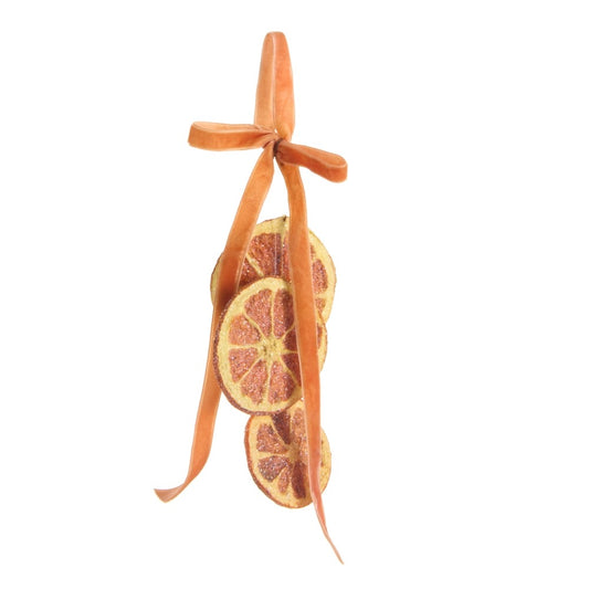 Iced Orange Slice Ornaments