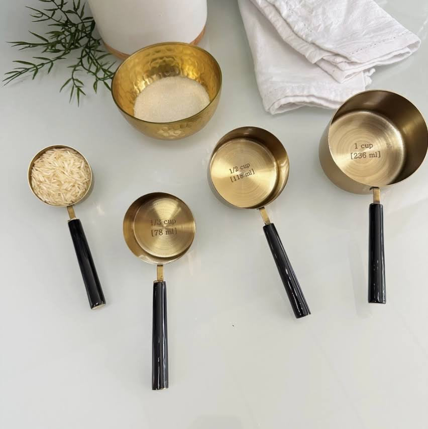 Gold Measuring Cups