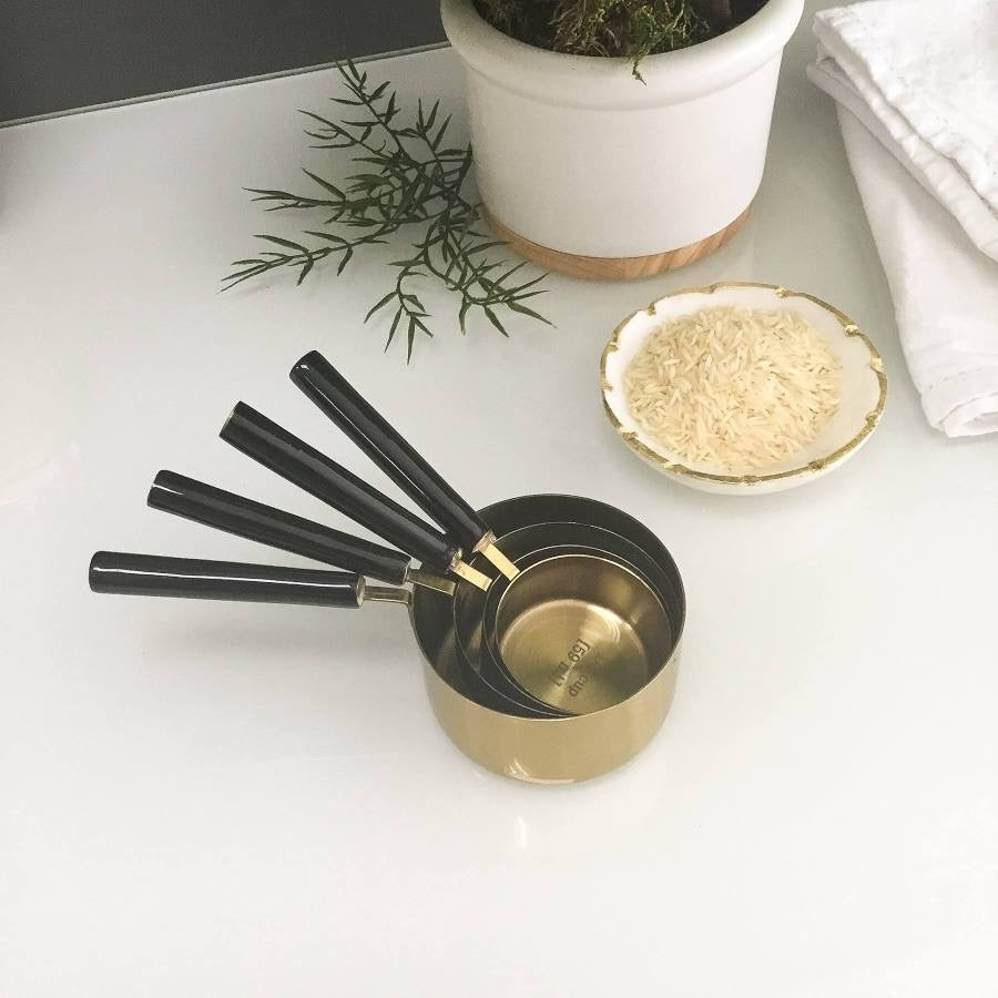 Gold Measuring Cups