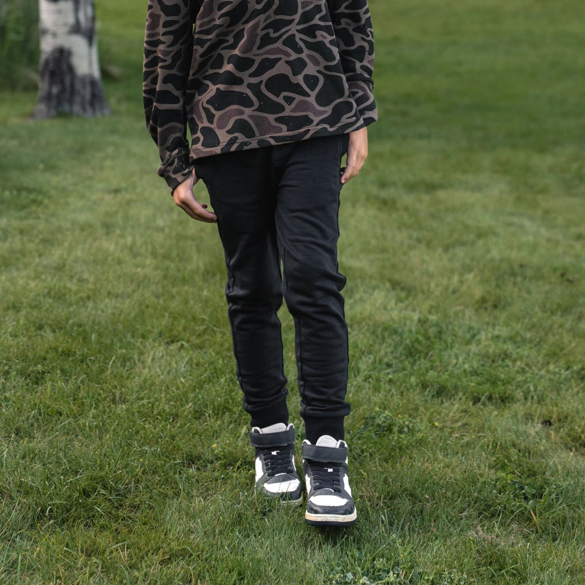 Burlebo Youth Black Jogger